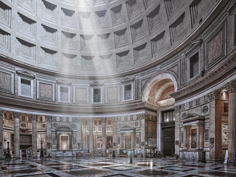 David Burdeny Pantheon interior Rome Italy