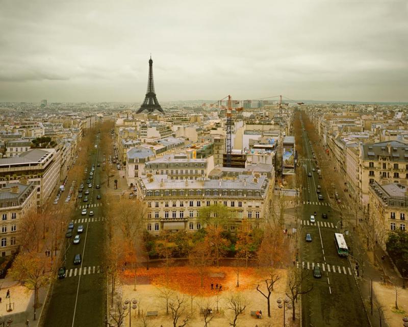 David Burdeny Paris from the Arc de Triomphe Paris