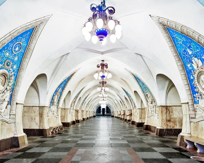 David Burdeny Taganskaya Metro Station Moscow Russia 