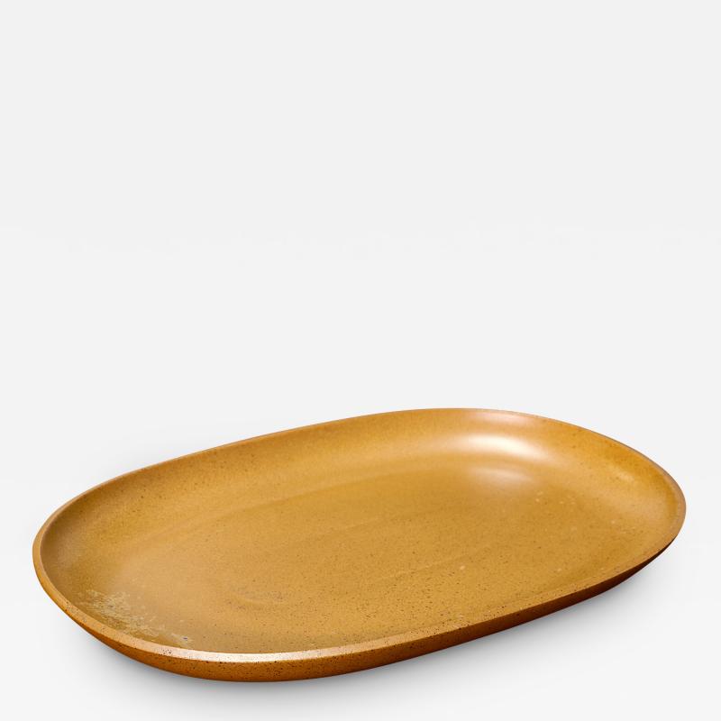 David Cressey David Cressey Pro Artisan Stoneware Platter for Architectural Pottery