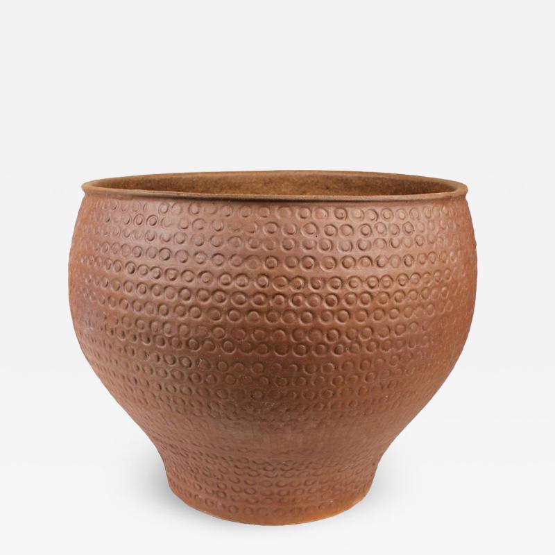 David Cressey Unglazed Cheerio Ceramic Planter for Architectural Pottery