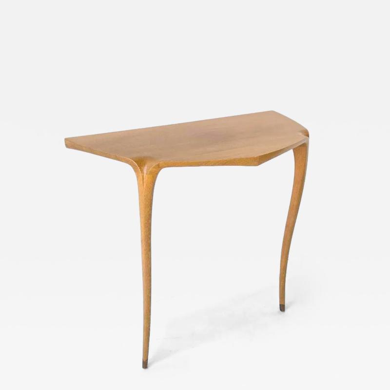 David Ebner David Ebmer sIigned and Dated Australian Lace Wood Wall Mounted Console