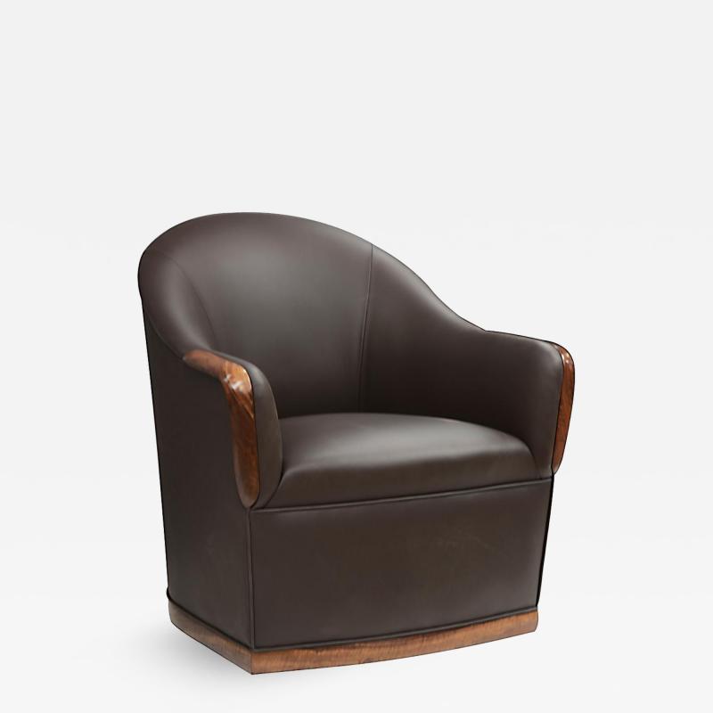 David Ebner Swivel Armchair by David Ebner