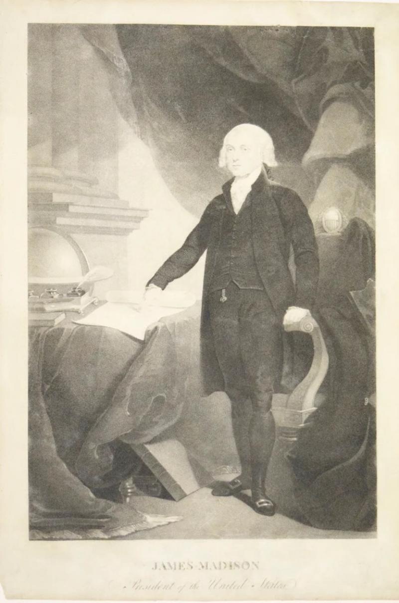 David Edwin DAVID EDWIN AFTER THOMAS SULLY JAMES MADISON PRESIDENT OF THE UNITED STATES