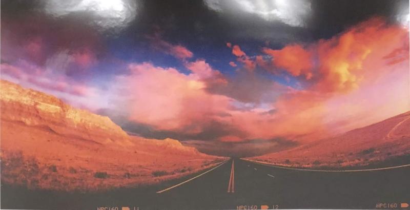 David Glick Road Sunset 3 2002