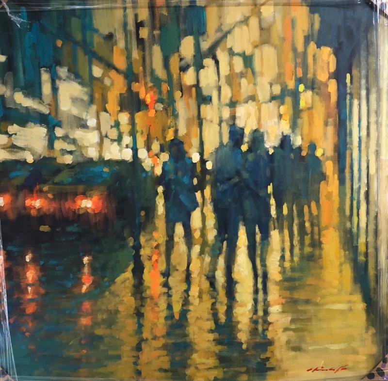 David Hinchliffe Evening Walkers