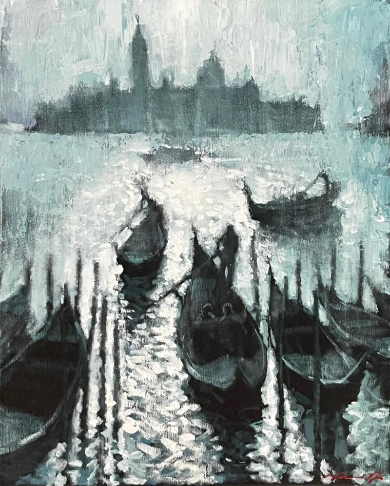 David Hinchliffe Venice Reflections