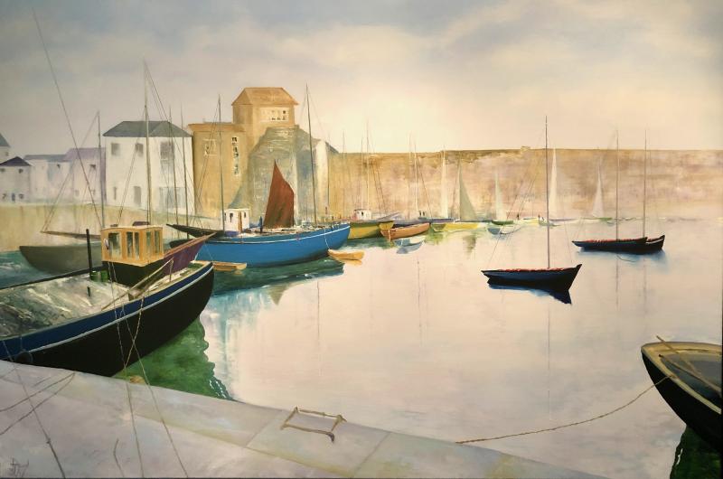 David J Williams Tranquil Harbour