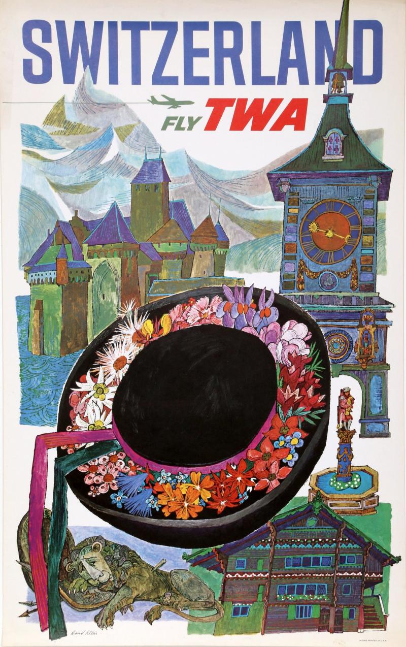 David Klein Switzerland Fly TWA