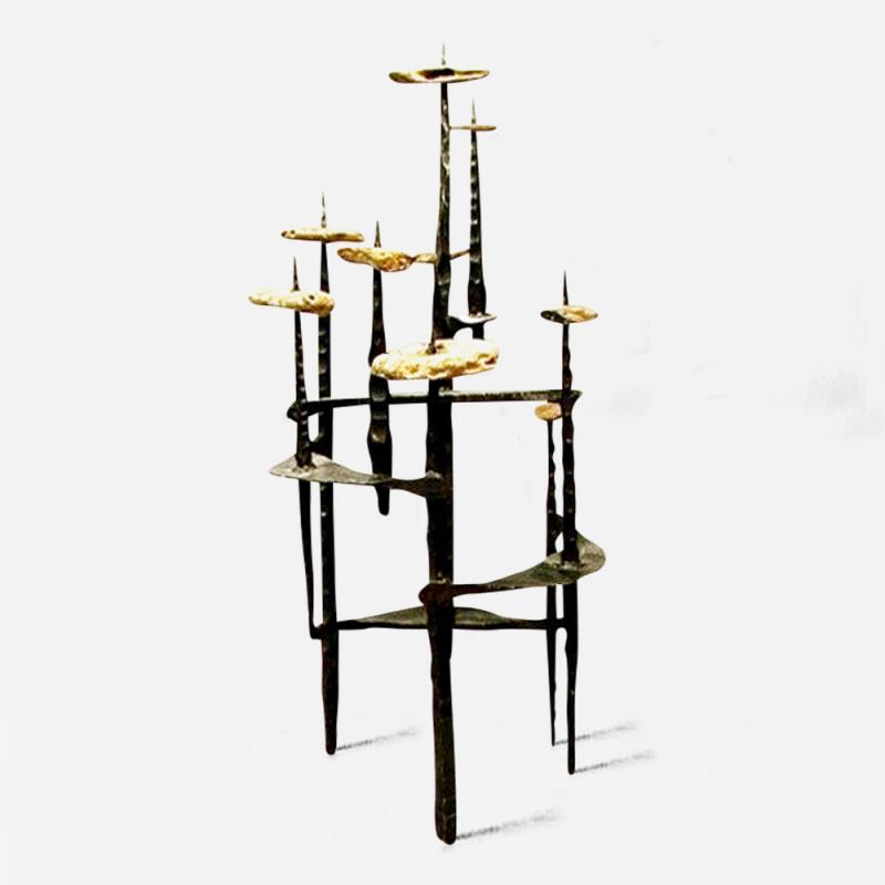 David Palombo Sculptural Candelabra Menorah