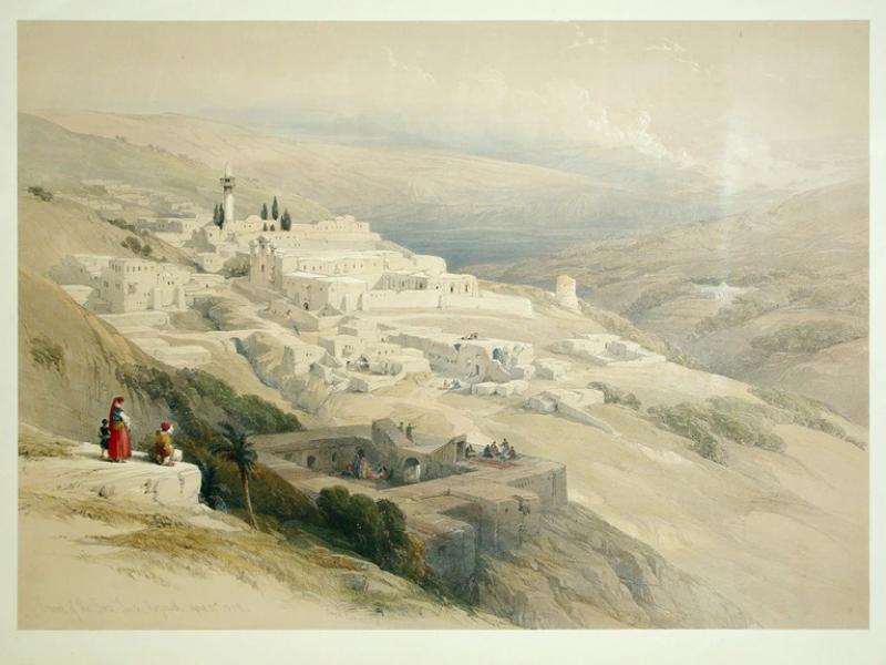 David Roberts DAVID ROBERTS 1796 1864 CONVENT OF THE TERRA SANTA NAZARETH