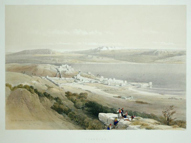 David Roberts DAVID ROBERTS 1796 1864 TIBERIAS