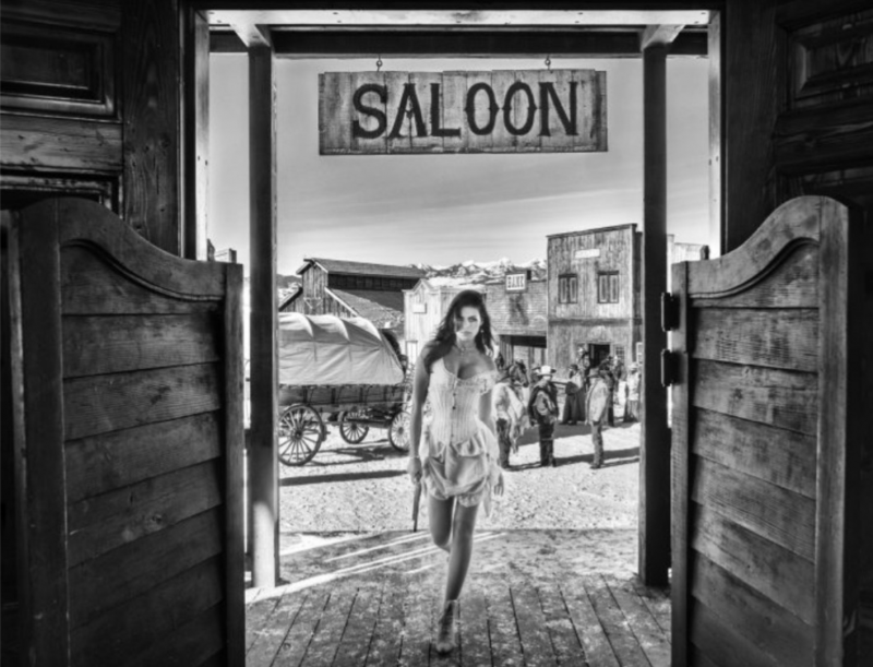 David Yarrow The Girl With the Golden Gun 2023