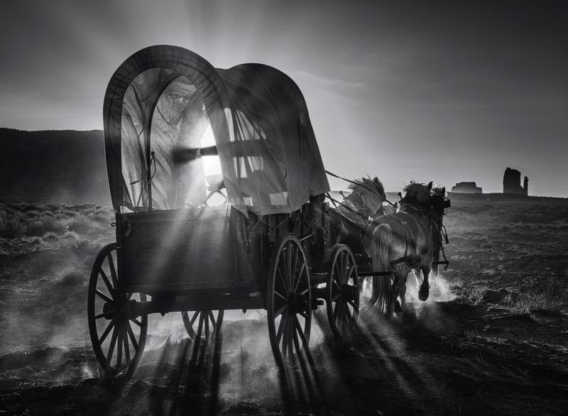 David Yarrow Wagon Wheel