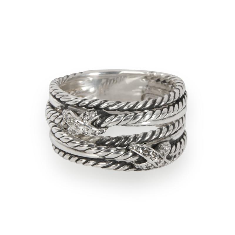 david yurman double x crossover ring