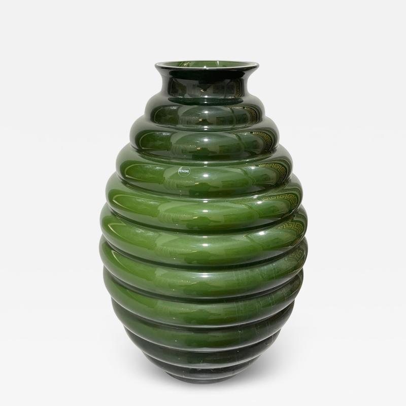 Deco Vase by Venini of Murano