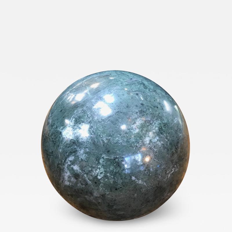 Decorative Green Marble Sphere Italy