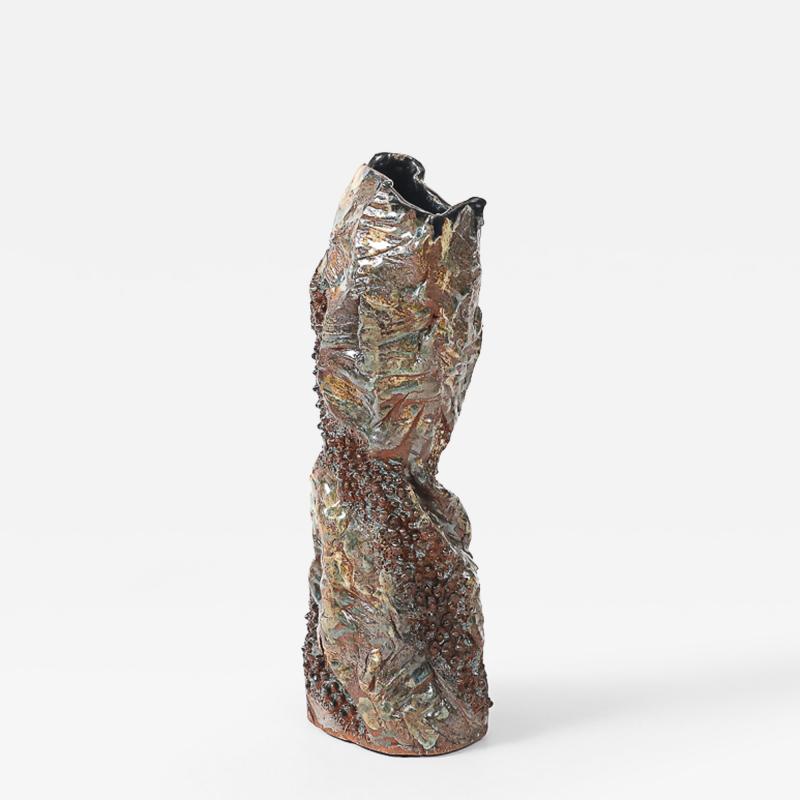 Dena Zemsky Pedestal Vessel 3 by Dena Zemsky