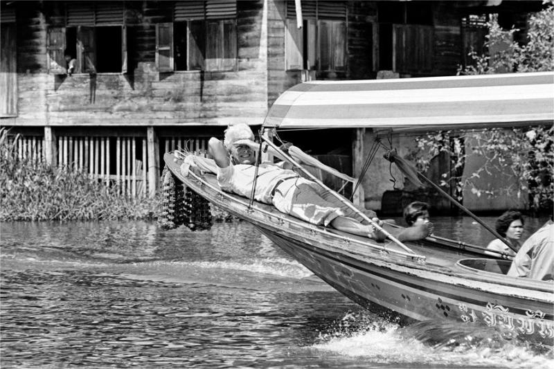 Denis O Regan David Bowie on a Boat