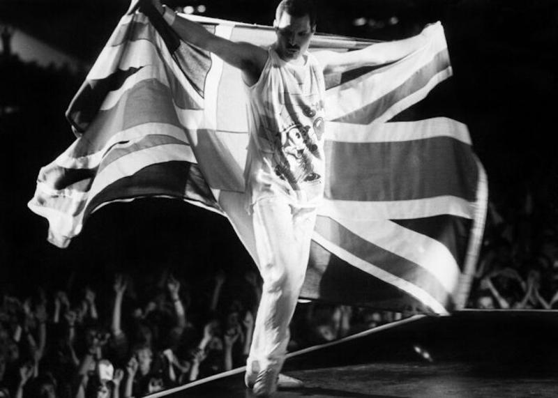 Denis O Regan Freddie Mercury on Stage