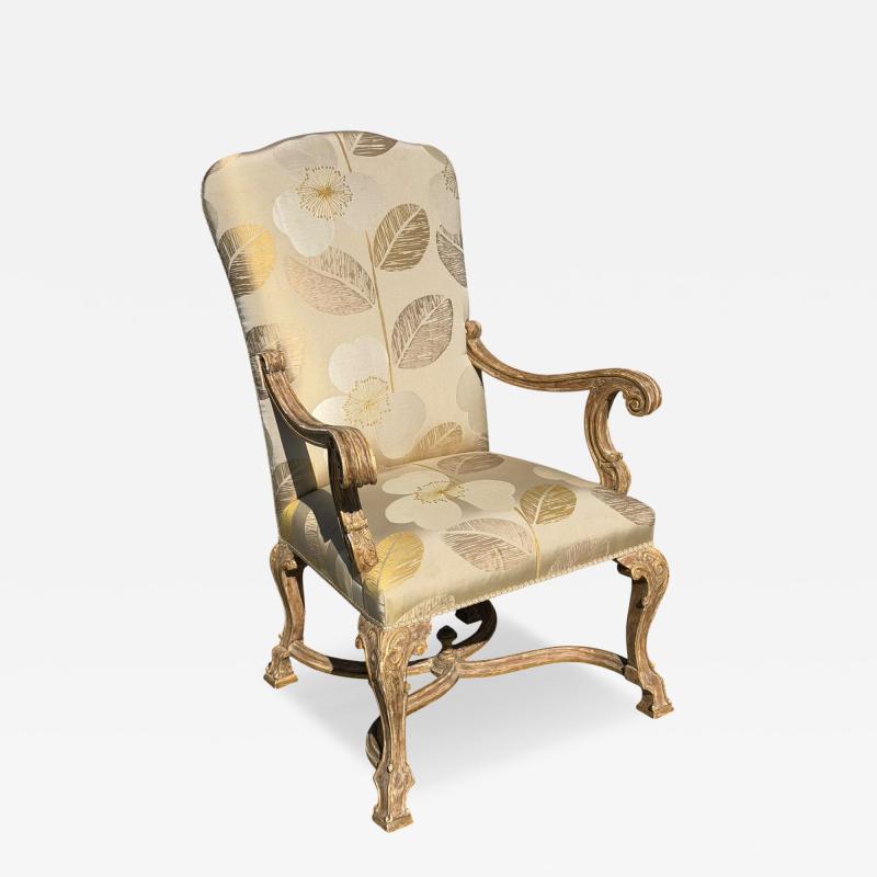 Dennis Leen 18th C Style Dennis Leen Hampton Court Regency Arm Chair