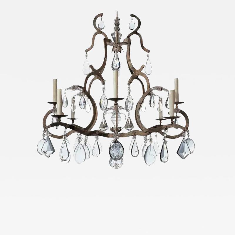 Dennis Leen Dennis and Leen Chateau French Crystal Chandelier