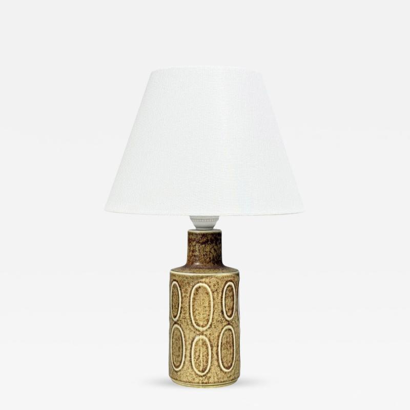 Desiree Stent j Table Lamp Brown Stoneware Denmark 1960s