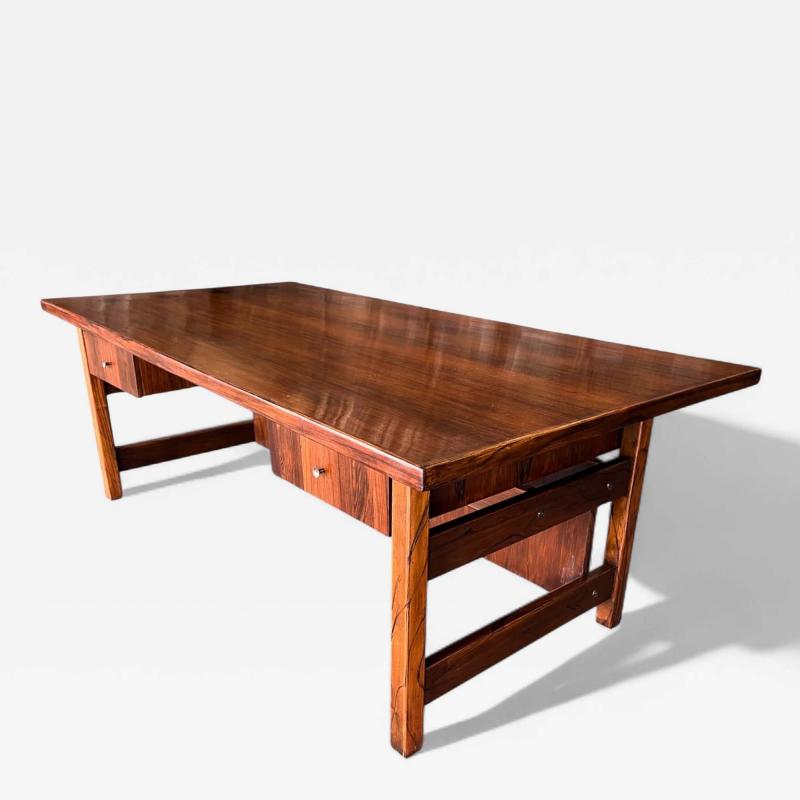 Desk in Rosewood with Two drawers Unknown 1960s Lot 875