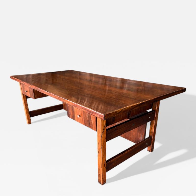 Desk in Rosewood with Two drawers Unknown 1960s Lot 875