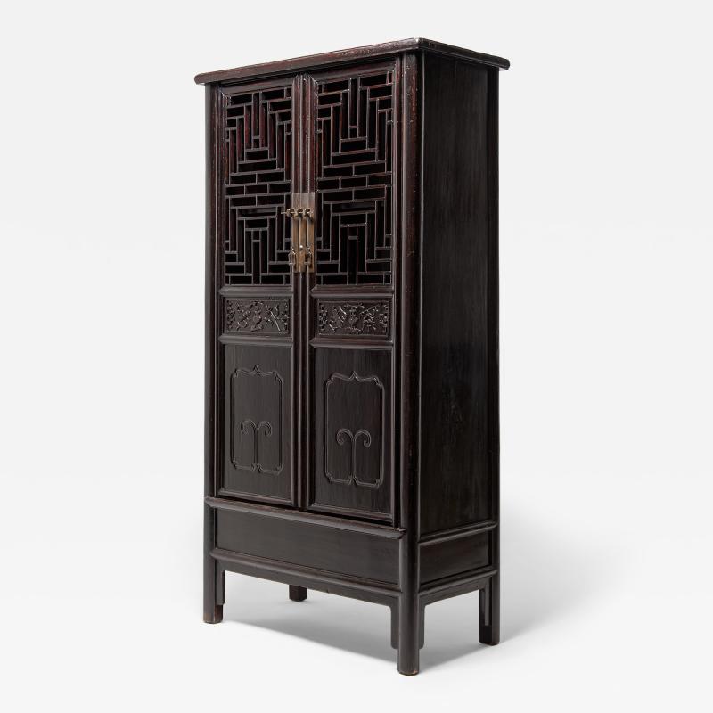 Diamond Lattice Display Cabinet