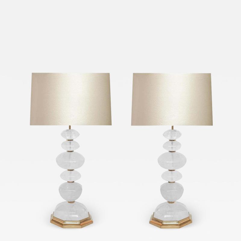 Diamond Rock Crystal Lamps by Phoenix