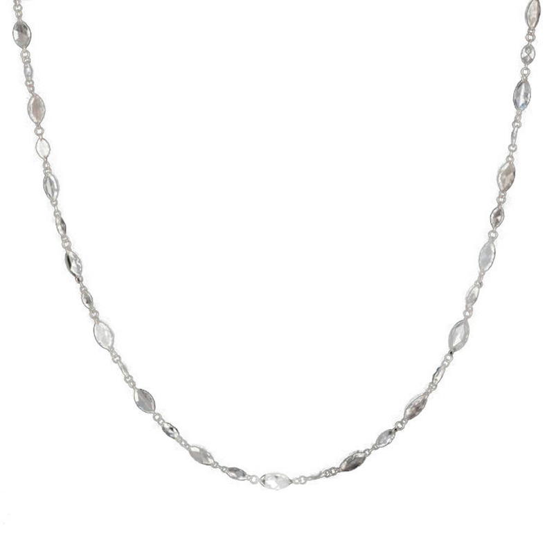 Diamond Set Platinum Chain