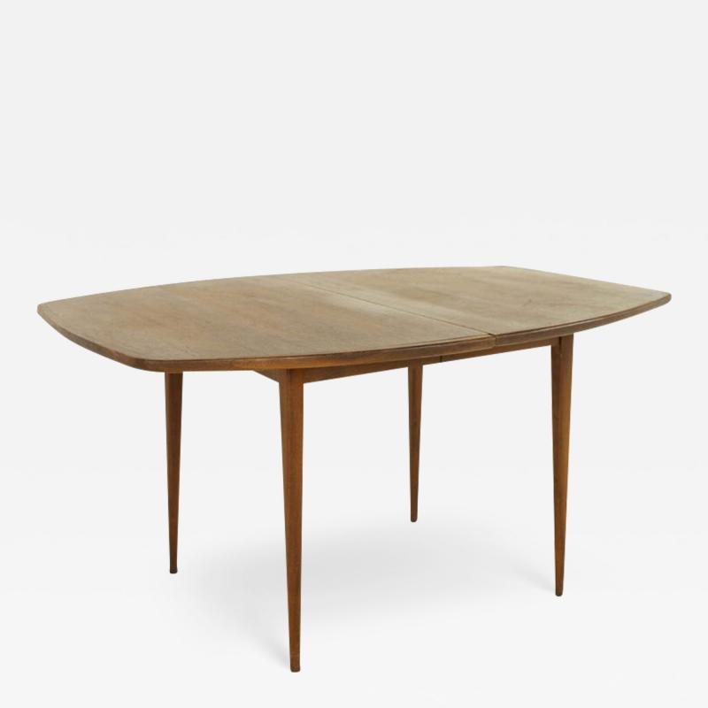 Dillingham Mid Century Surfboard Walnut Dining Table