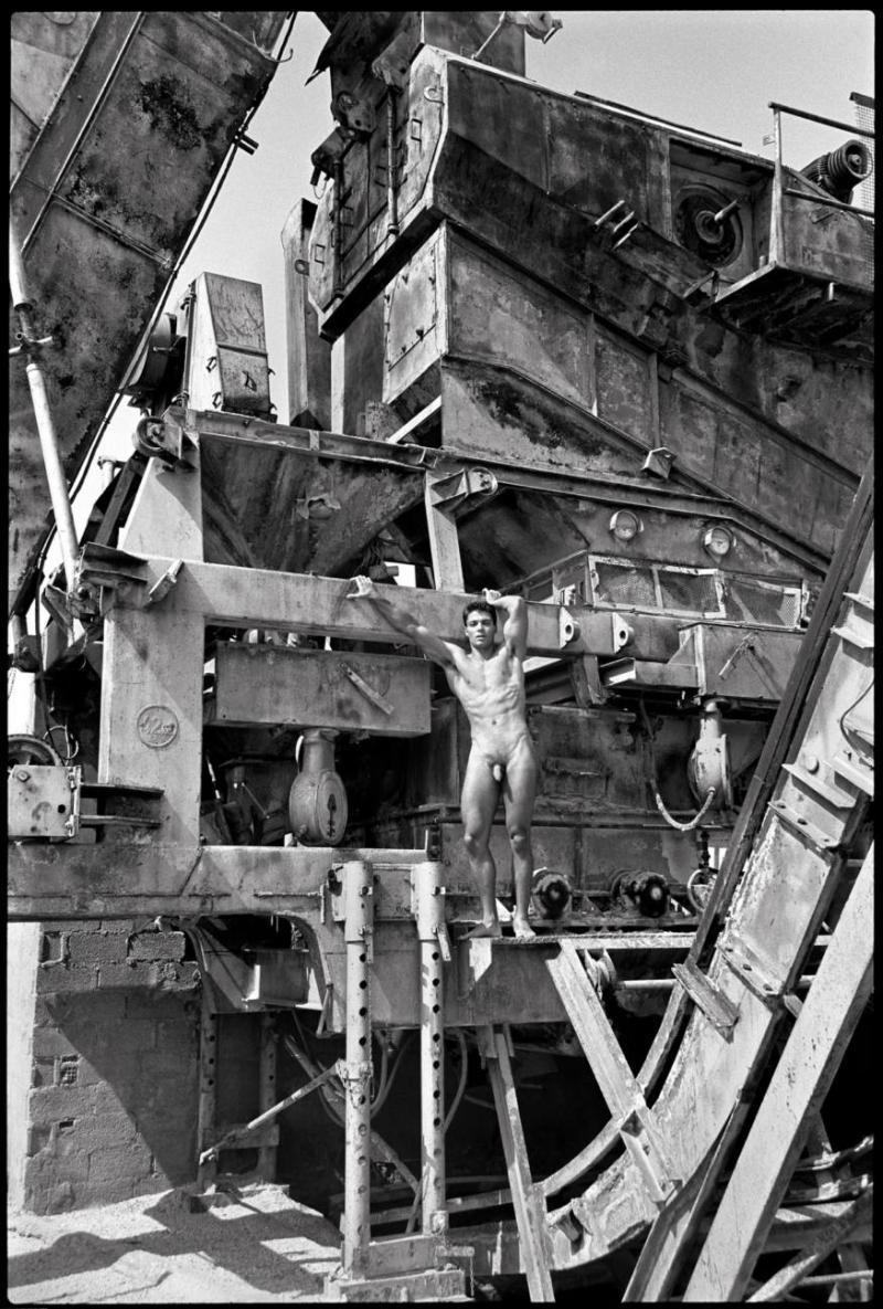 Dimitris Yeros Front of huge old machine