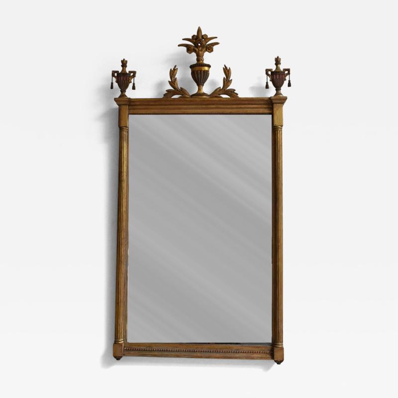 Directoire style gilded wooden mirror 1910s 