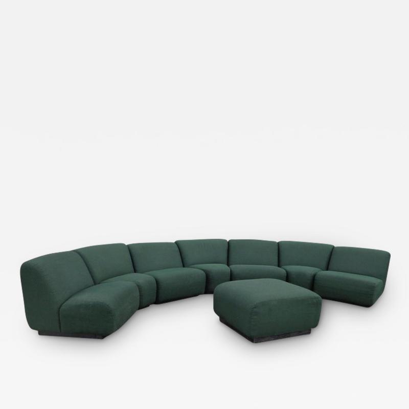 Don Chadwick 8 Piece Modern Modular Chadwick Style Sectional Sofa