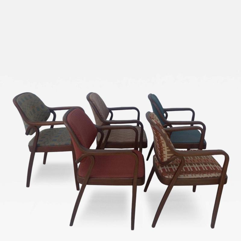 Don Pettit 29 Don Pettit Bentwood Armchairs for Knoll International