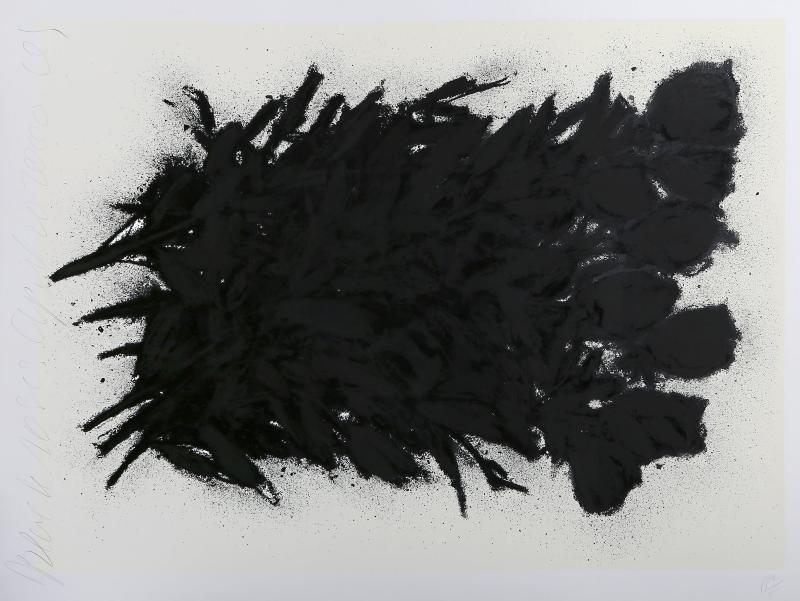 Donald Sultan Black Roses