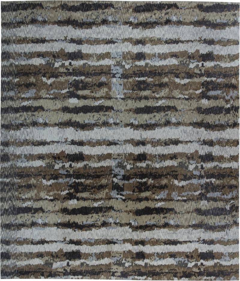 Doris Leslie Blau Collection Abstract Tibetan Wool and Silk Rug