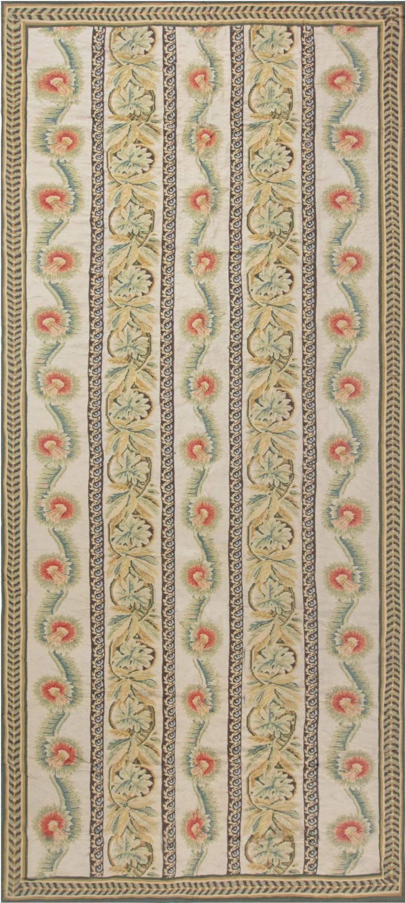 Doris Leslie Blau Collection Bessarabian Floral Design Handmade Wool Rug