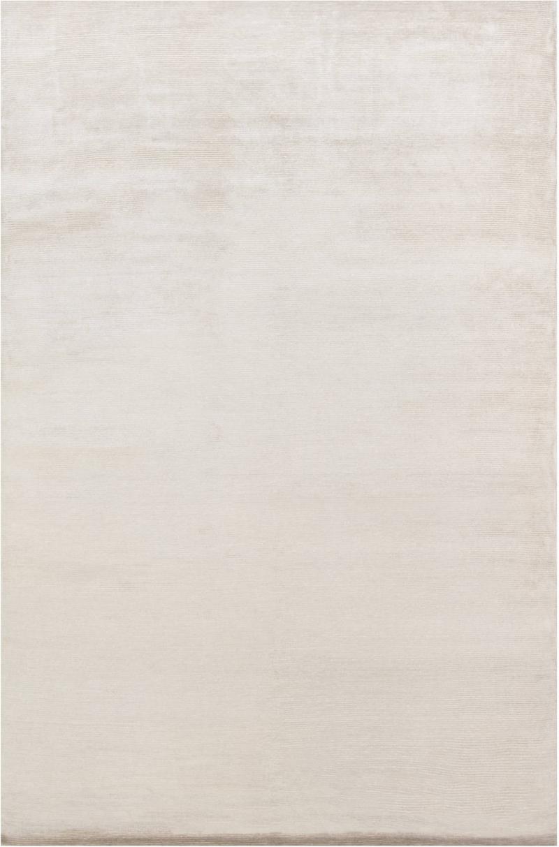 Doris Leslie Blau Collection Contemporary Solid Beige Wool Rug