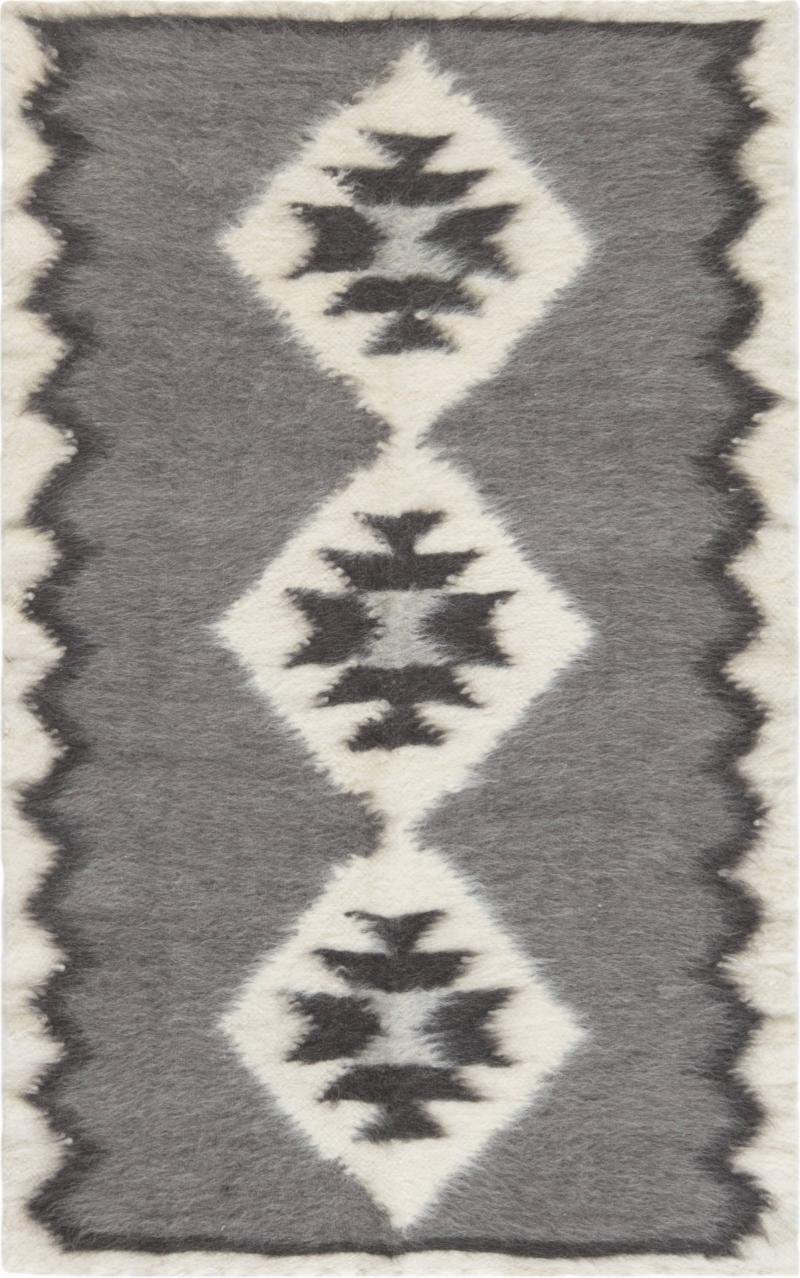 Doris Leslie Blau Collection European Folk Stamverband II Goat Hair Rug