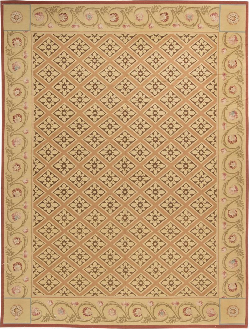 Doris Leslie Blau Collection European Inspired Aubusson Rug