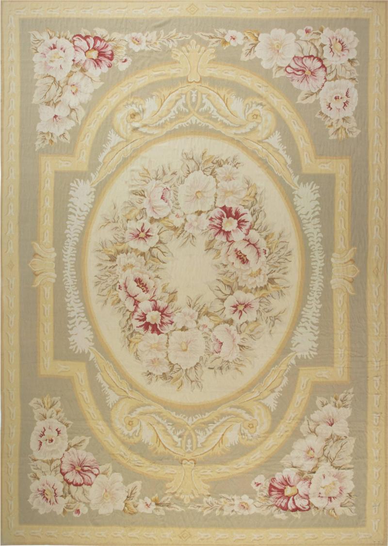 Doris Leslie Blau Collection Floral Bessarabian Style Handmade Wool Rug