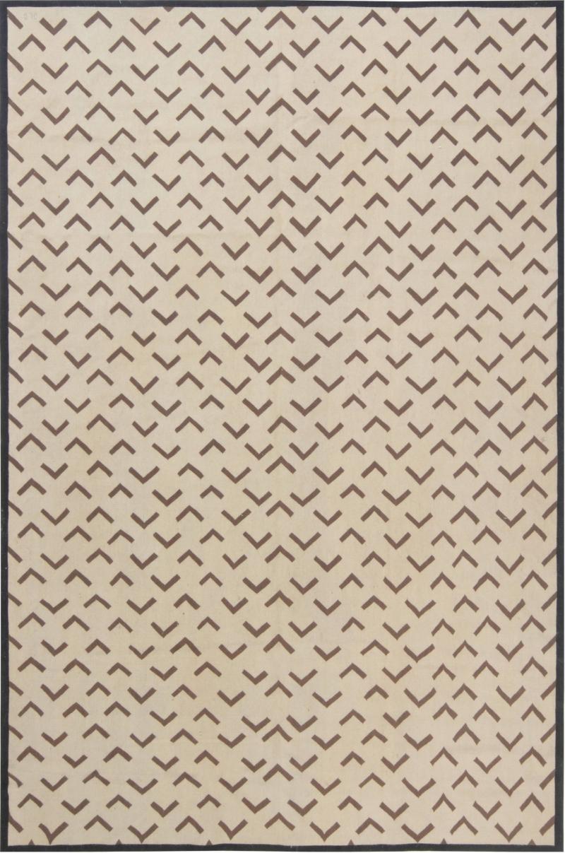 Doris Leslie Blau Collection Geometric Aubusson Style Rug by Parkin Saunders