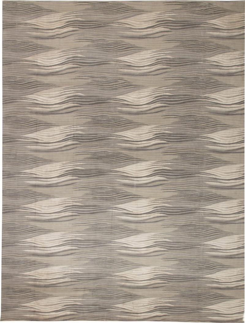 Doris Leslie Blau Collection Handmade Oversized Abstract River Area Rug