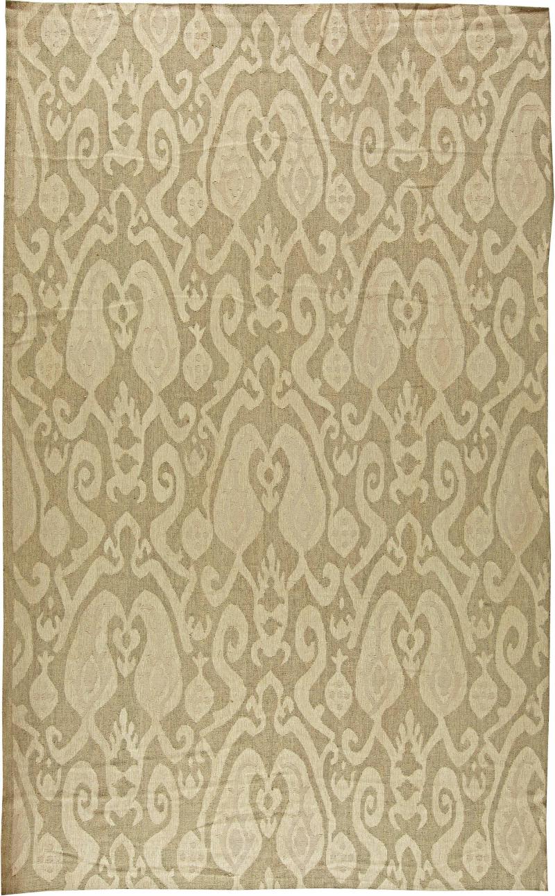 Doris Leslie Blau Collection High Quality Beige Flat Weave Kilim Rug