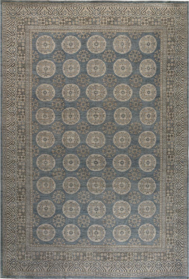 Doris Leslie Blau Collection Inspired Samarkand Handmade Wool Rug