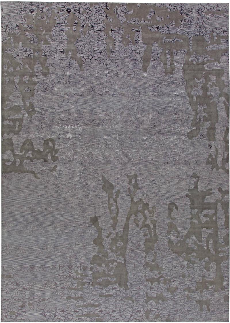 Doris Leslie Blau Collection Oversized Contemporary Handmade Wool Silk Rug