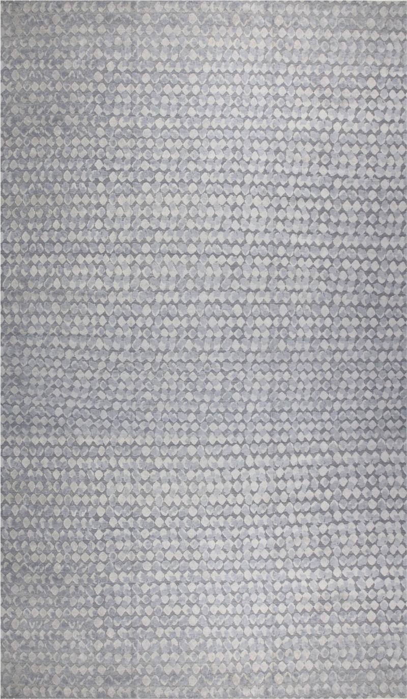 Doris Leslie Blau Collection Oversized Pacific Pebbles Handmade Silk Wool Rug